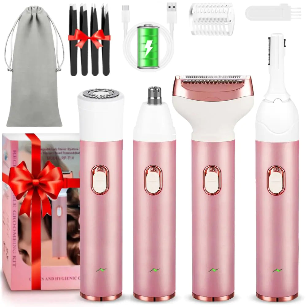 SmoothGoddess 4-in-1 Women's Grooming Kit