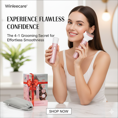 SmoothGoddess 4-in-1 Women's Grooming Kit