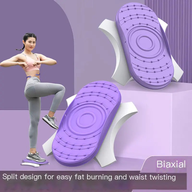 Split Waist Twisting Disc for Home Fitness