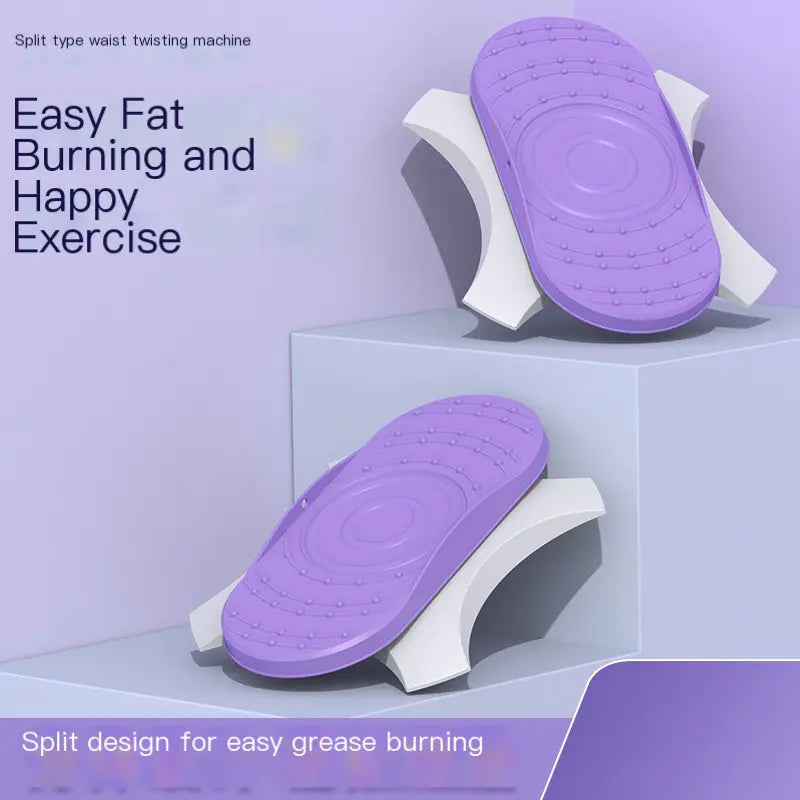 Split Waist Twisting Disc for Home Fitness
